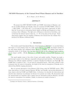 NICMOS Photometry of the Unusual Dwarf Planet Haumea and its