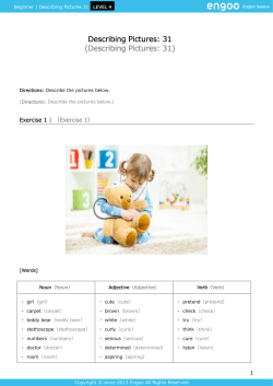 (Describing Pic Describing Pictures: 31 (Describing Pictures