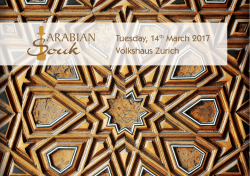 Exhibitor brochure - arabian souk 2017