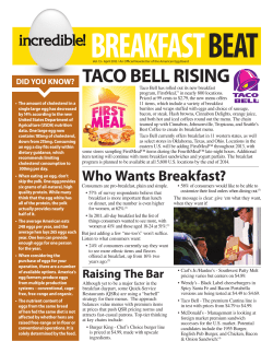 DID YOU KNOW? TACO BELL RISING