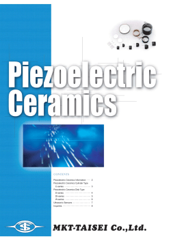Piezoelectric Ceramics