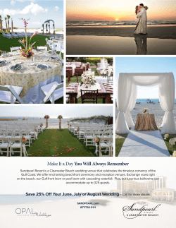 Make It a Day You Will Always Remember