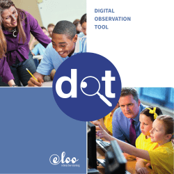 digital observation tool - e-Loo