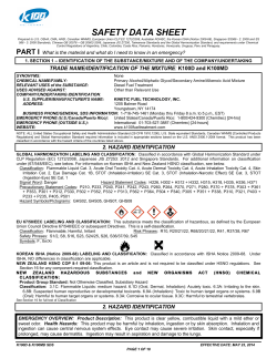 MSDS Sheet - Gamma Sales