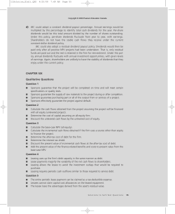 CHAPTER SIX Qualitative Questions