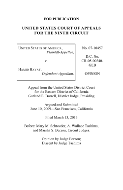 United States v. Hayat - The Investigative Project on Terrorism