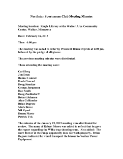2-16-2015 BOD Meeting Minutes