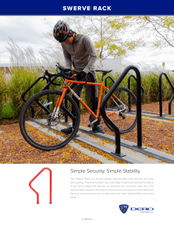 Swerve Rack - Dero Bike Racks
