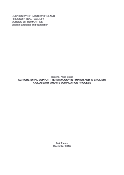 Open the publication - UEF Electronic Publications