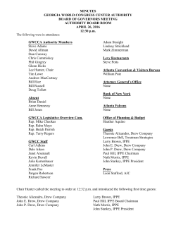 04-26-16 GWCCA Board of Governors Meeting Minutes