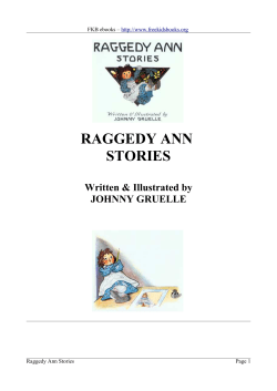 RAGGEDY ANN STORIES
