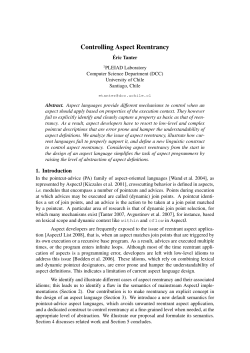 Controlling Aspect Reentrancy