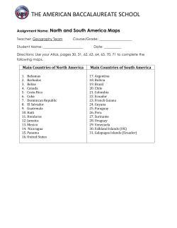 THE AMERICAN BACCALAUREATE SCHOOL