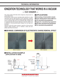 ionization technology that works in a vacuum
