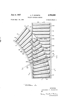 Roller conveyor switch