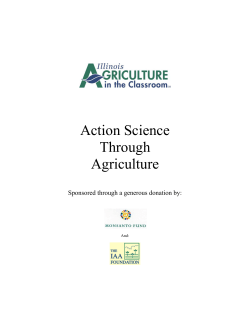 Action Science Through Agriculture