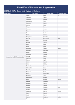 Business - Records and Registration