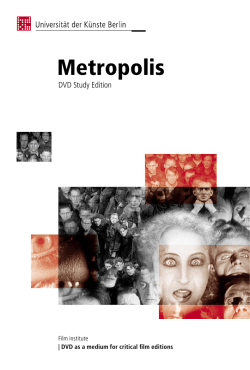 Metropolis - Hypotheses.org
