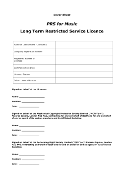 pdf Long-Term RSL Terms and Conditions