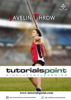 Javelin Throw Tutorial (PDF Version)