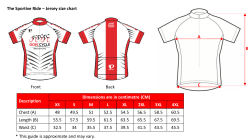 Size chart - OCBC Cycle