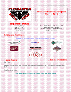 Pleasanton Seahawks Newsplash