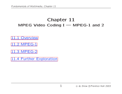 MPEG1, MPEG2