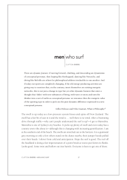 men who surf - UTS ePRESS Journals