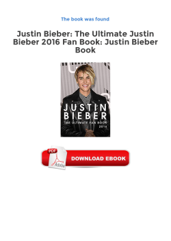Get Ebooks Justin Bieber: The Ultimate Justin Bieber 2016 Fan Book