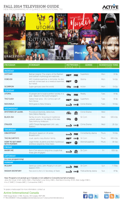 ACT128 - Fall 2014 Broadcast Guide.indd