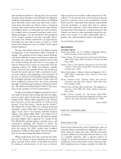 native americans naturalism