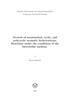Growth of unsaturated, cyclic, and polycyclic aromatic hydrocarbons