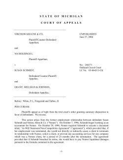 state of michigan court of appeals