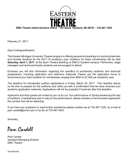 Pam Cardell - Eastern Michigan University