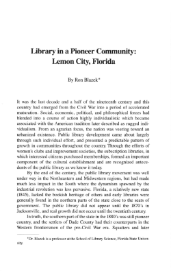 Lemon City, Florida - FIU Digital Collections