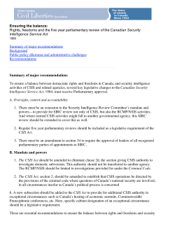BCCLA Position Paper_ Rights, freedoms and the five year