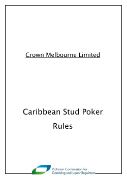 Caribbean Stud Poker Rules
