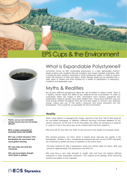 EPS cups - Synthos