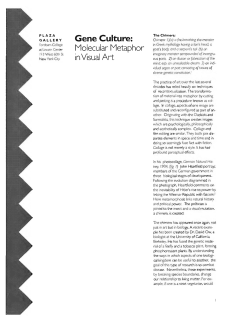 Molecular Metaphor in Visual Art