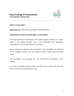 Read - Royal College of Psychiatrists