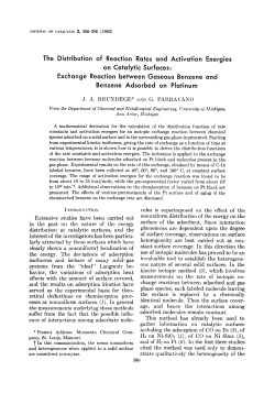 The Distribution of Reaction Rates and Activation Energies on