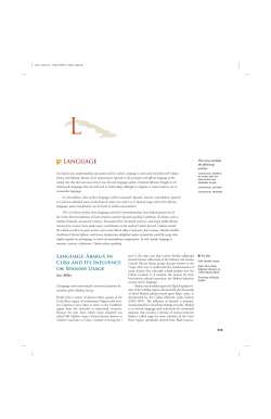 language - AfroCubaWeb