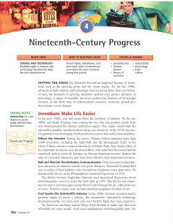 Nineteenth-Century Progress