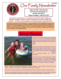 Fever Frenzy Vol 83 - Sailer Family Chiropractic