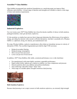 Scotchlite&trade; Glass Bubbles