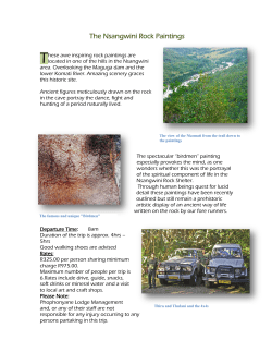 The Nsangwini bushman paintings