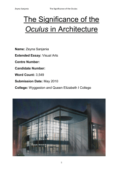 The Significance of the Oculus in Architecture