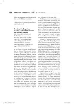 Julie Diamond, Betsy Grob, and Fretta Reitzes, eds., Teaching