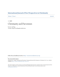 Christianity and Darwinism