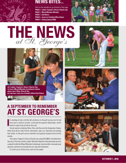 a S. Geo ge - St. George`s Golf and Country Club